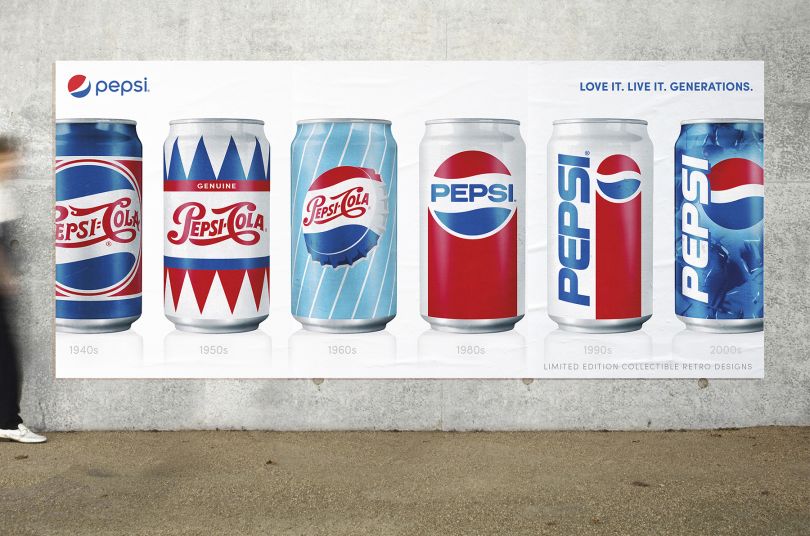 Pepsi Generations by PepsiCo, Platinum A' Design Award Winner