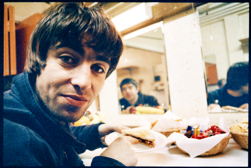 © Michael Spencer Jones Liam Gallagher - Backstage  Southend 1995