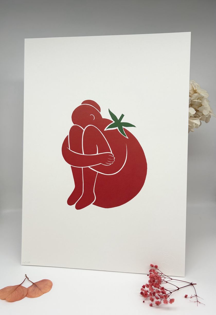 Tattoo artist Martha Smith transfers her mark making skills to beautiful linocut prints