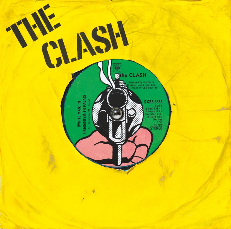 Baltasis žmogus Hammersmith Palais, autorius „The Clash“ © Morgan Howell