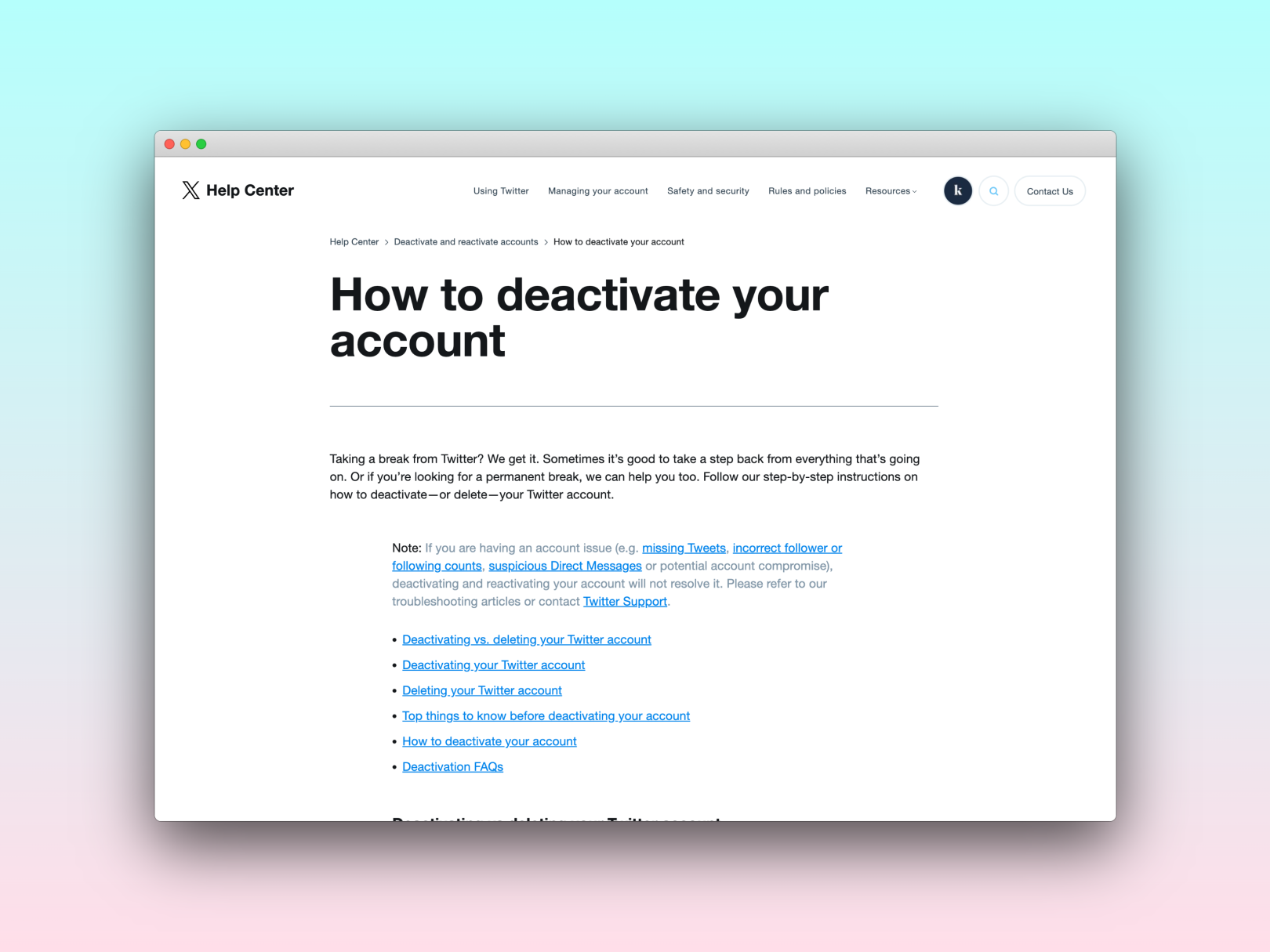 A step-by-step guide on deleting your social media accounts | Creative Boom