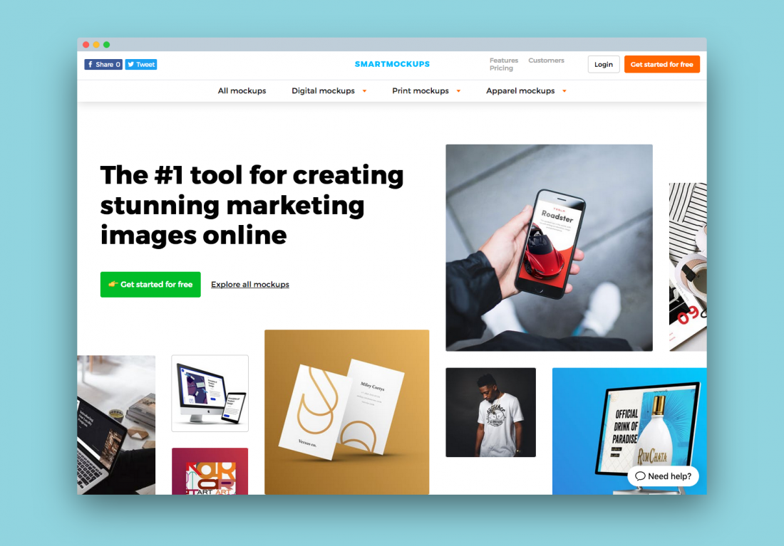 Download 10 online tools to help you make quick mockup images of ...