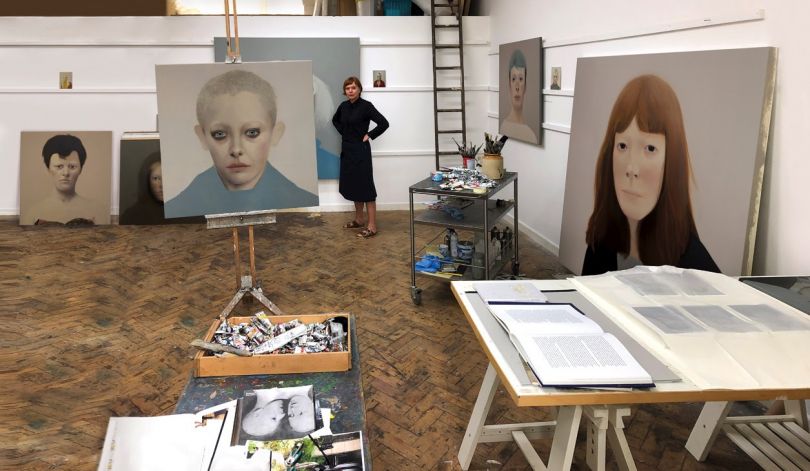 Sarah Ball, Studio, Cornwall, 2019