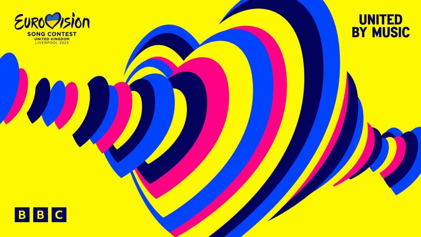 Ukraine and UK are at the heart of Superunion's visual identity for Eurovision 2023