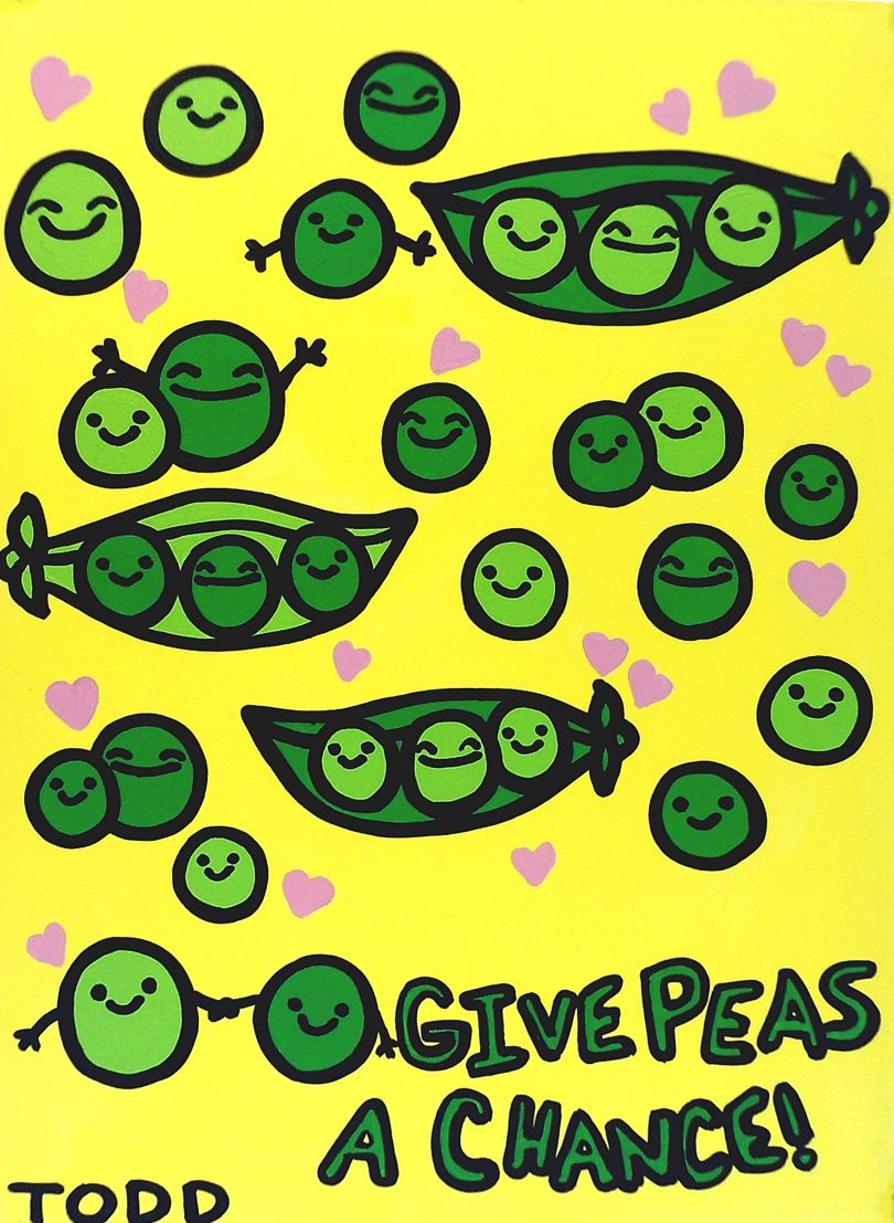 Give Peas a Chance | © Todd Goldman