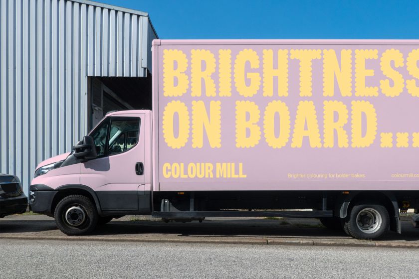 Universal Favourite celebrates the joyful mess of baking in a new identity for Colour Mill
