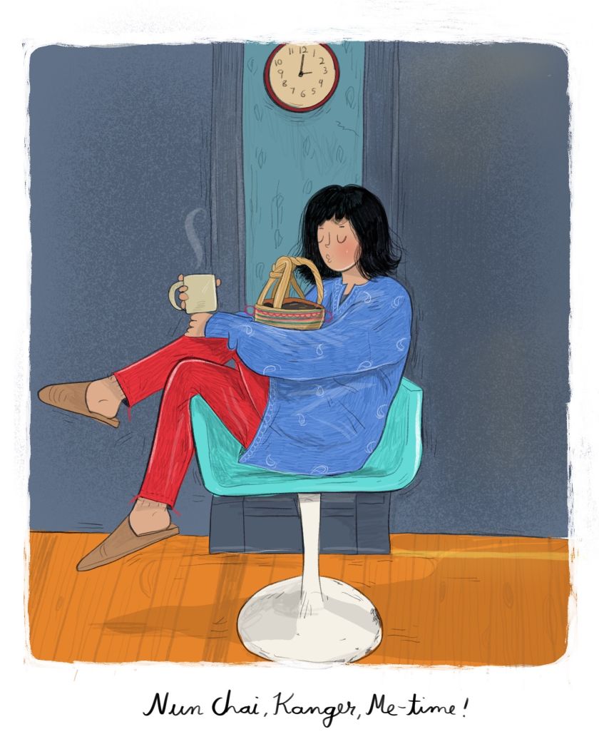 Ghazal Qadri's endearing comics find the humour and drama in the everyday