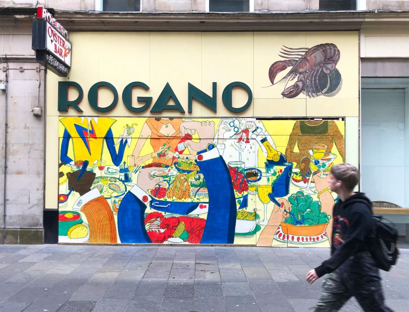 Mural for Rogano © Ida Henrich