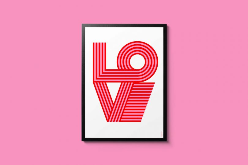 Love Boom by Sarah Boris, available exclusively via the Creative Boom Shop