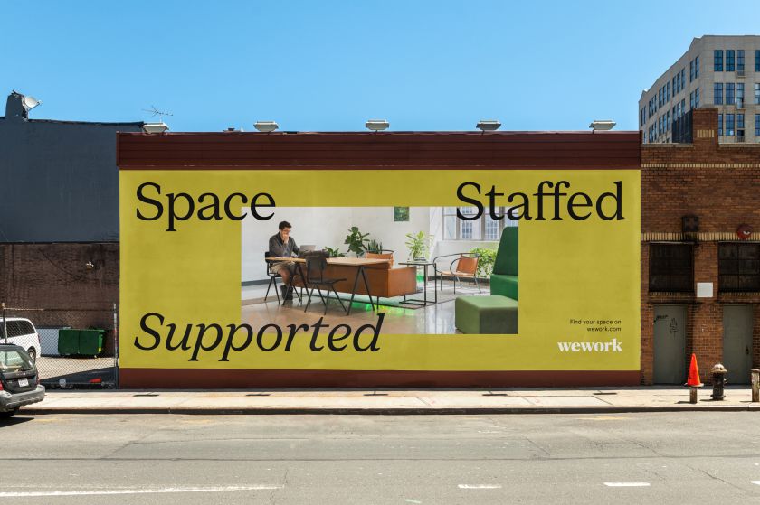 Franklyn's redesign for WeWork marks a new chapter for the co-working platform