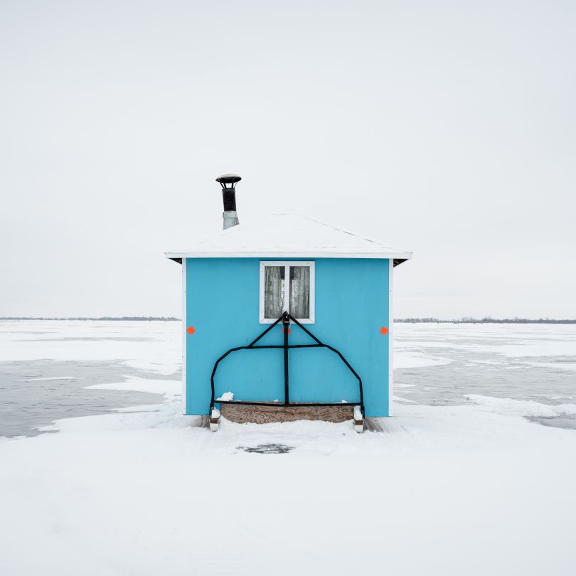 Ice Fishing Huts, Lake Winnipeg © Sandra Herber, Canada, Category Winner, Professional, Architecture, 2020 Sony World Photography Awards