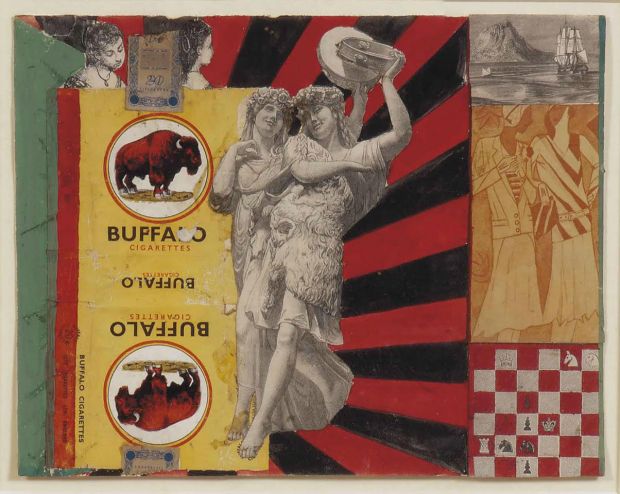 Pauline Boty, Untitled (Buffalo), 1960/61. Courtesy of Gazelli Art House