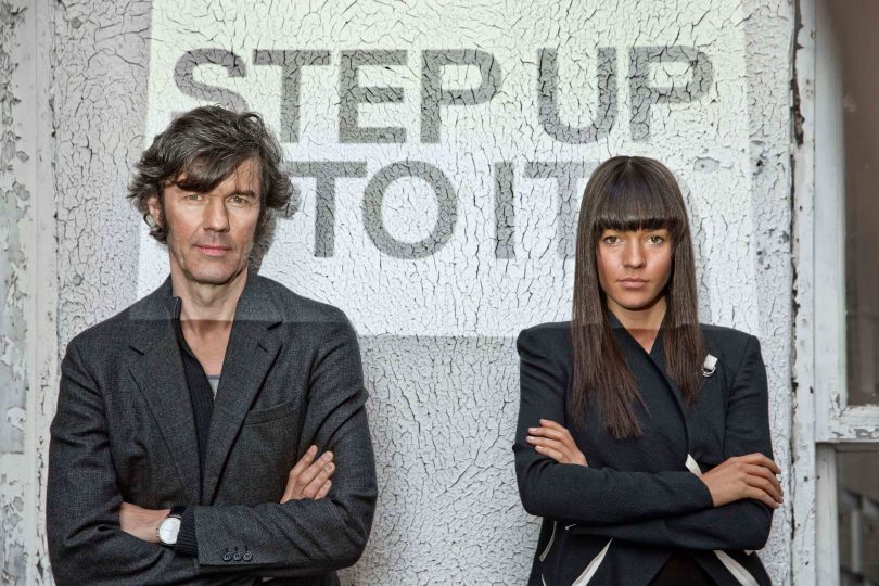 Stefan Sagmeister & Jessica Walsh, Portrait, 2013 © John Madere
