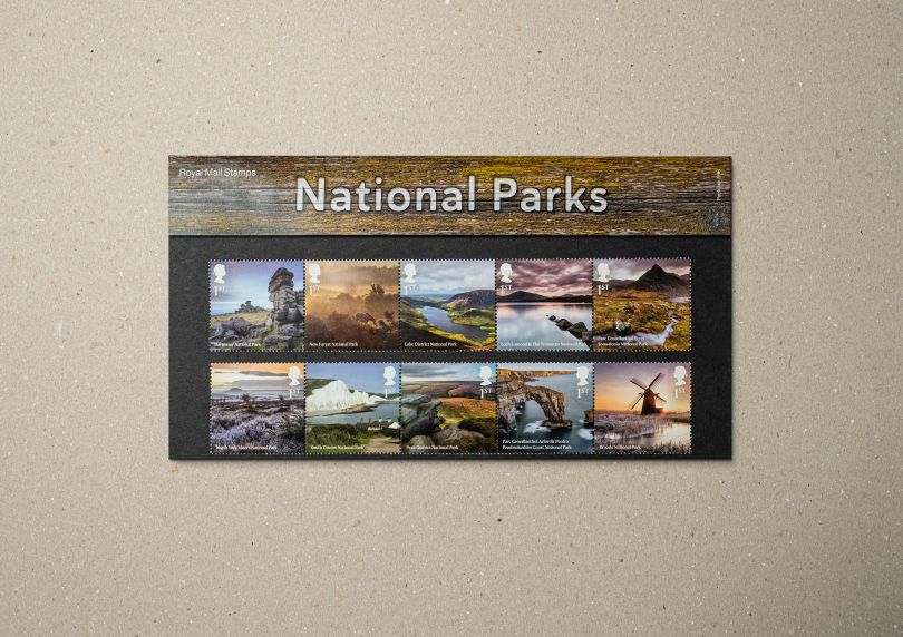 National Parks Presentation Pack with stamps