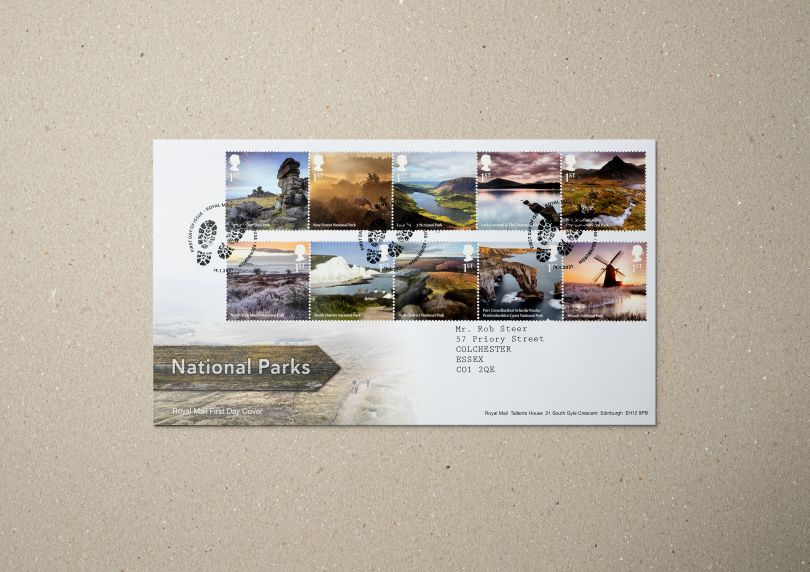 National Parks Presentation Pack with stamps