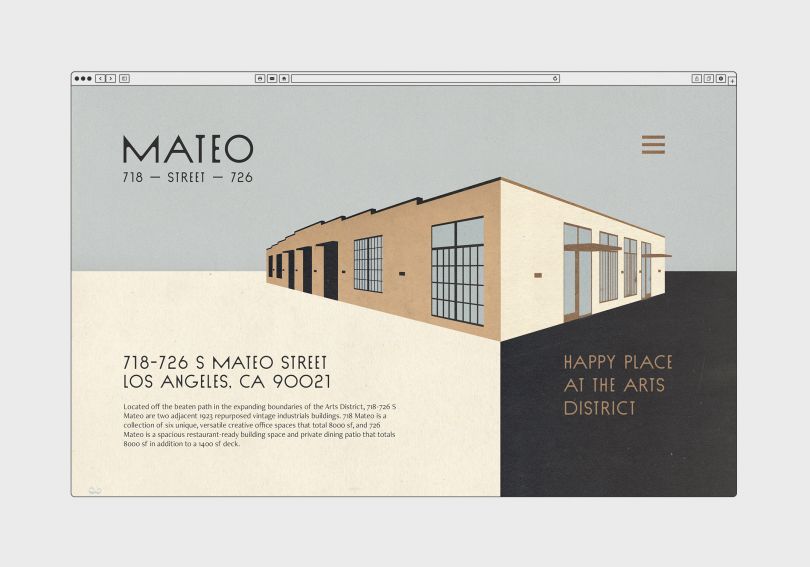 Identity and web design for (Mateo Street)(https://www.atlantic.lease/)