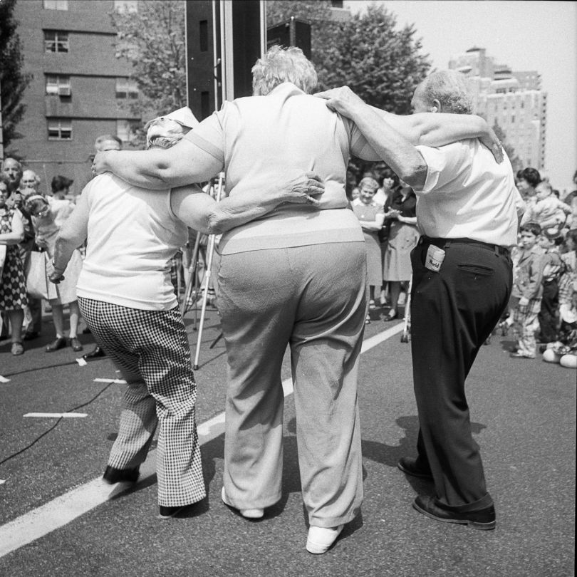 Dancing at The Lower East Side Street Festival, NY, June 1978 © Meryl Meisler