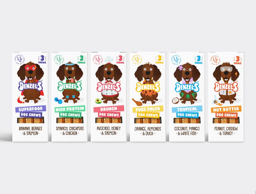 Bun Studio’s playful dog snack branding injects some fun into the pet food industry