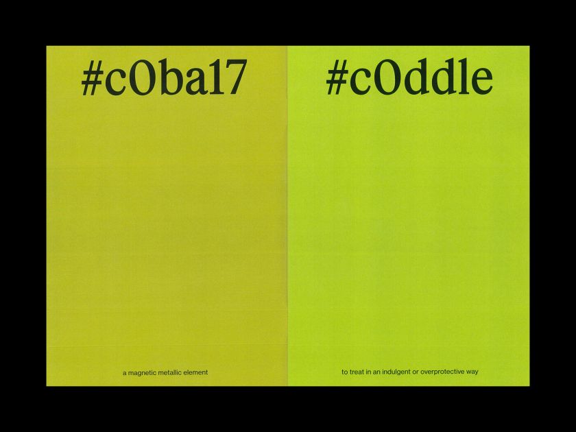 Playful digital zine finds the secret words hidden in HEX colours
