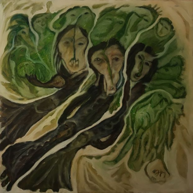Kamala Ishaq, Three Trees (2016)