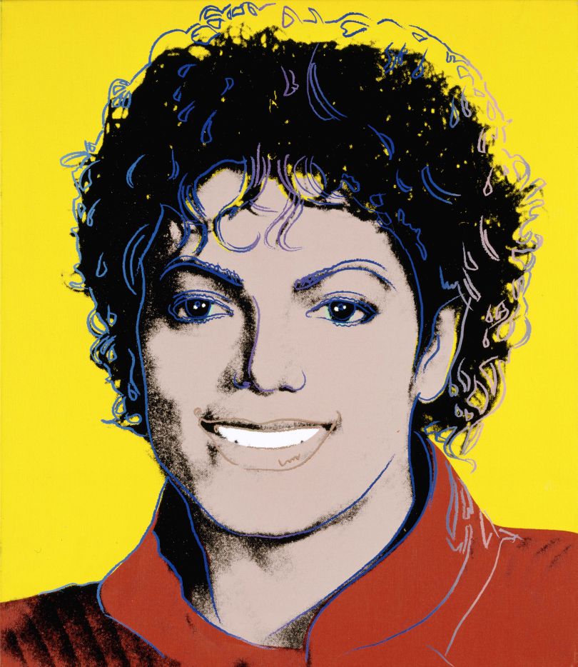 Michael Jackson, 1984 by Andy Warhol, National Portrait Gallery, Smithsonian Institution, Washington D. C.; Gift of Time magazine