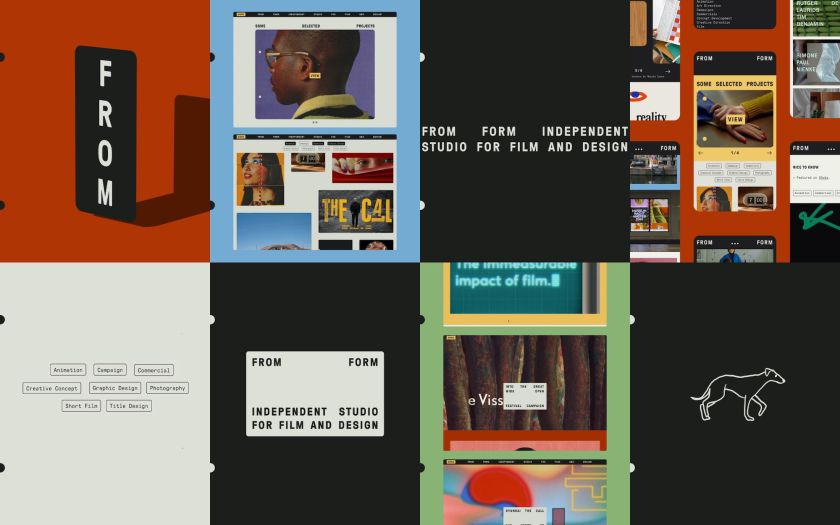Dutch design agency From Form's new identity is a cinephile's dream