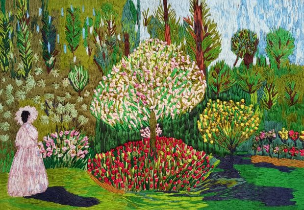 Inspired by Women in the Garden - Claude Monet