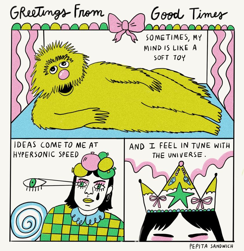 'Experiment and keep it weird': Pepita Sandwich on making comics and the benefits of crying