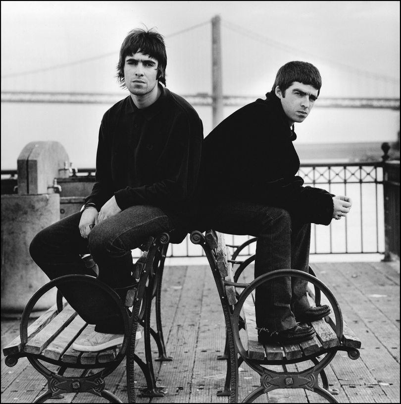 Liam & Noel, Oasis – © Jill Furmanovsky