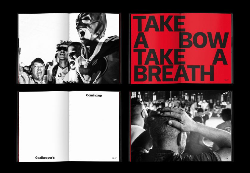 Type studio Peregrin captures the raw emotion of Qatar 2022 in stunning new photo book