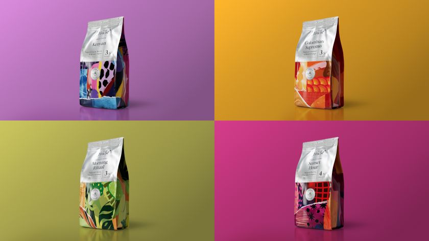 Coley Porter Bell brews up fresh identity for Tesco Finest Coffee, celebrating its 'affordable luxury'