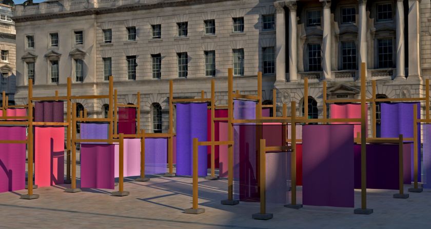 Open Square Collective's installation for the London Biennale combines aesthetic appeal with activism