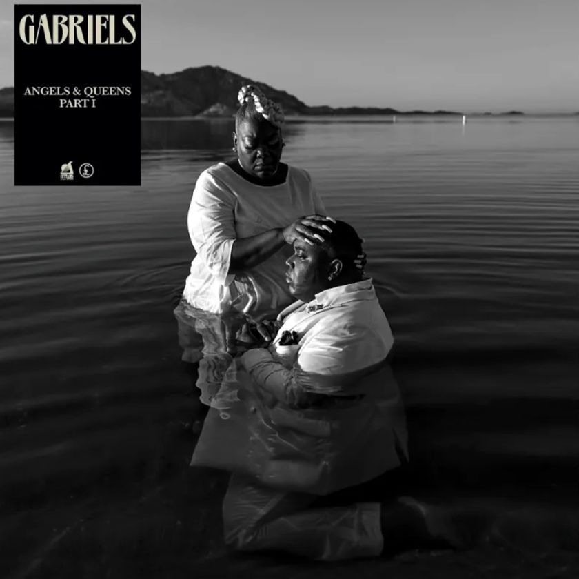 Artwork by Melodie McDaniel (photography) and Jamie Parkhurt of Process Visual (design) for Angels and Queens Part I by Gabriels