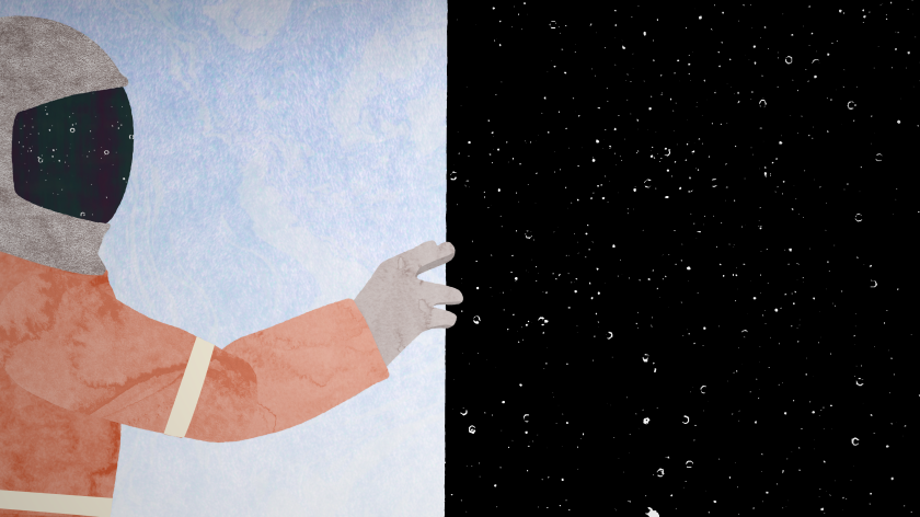 Double Solitaire's stop-motion music video made from textured paper is a hypnotic delight