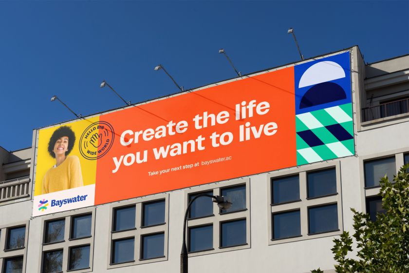 Fiasco Design's new identity for education provider Bayswater