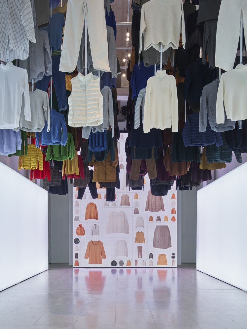 UNIQLO LifeWear at Somerset House, designed by Pentagram