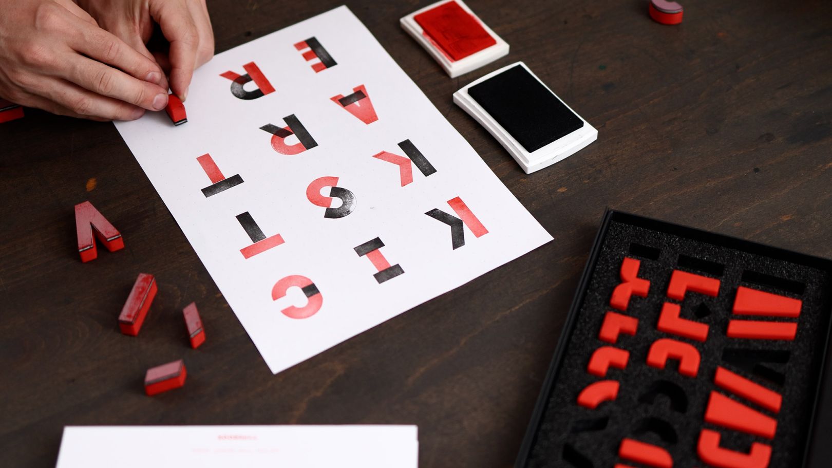 BlockFace: an open-source stamp kit to explore typography by graphic ...