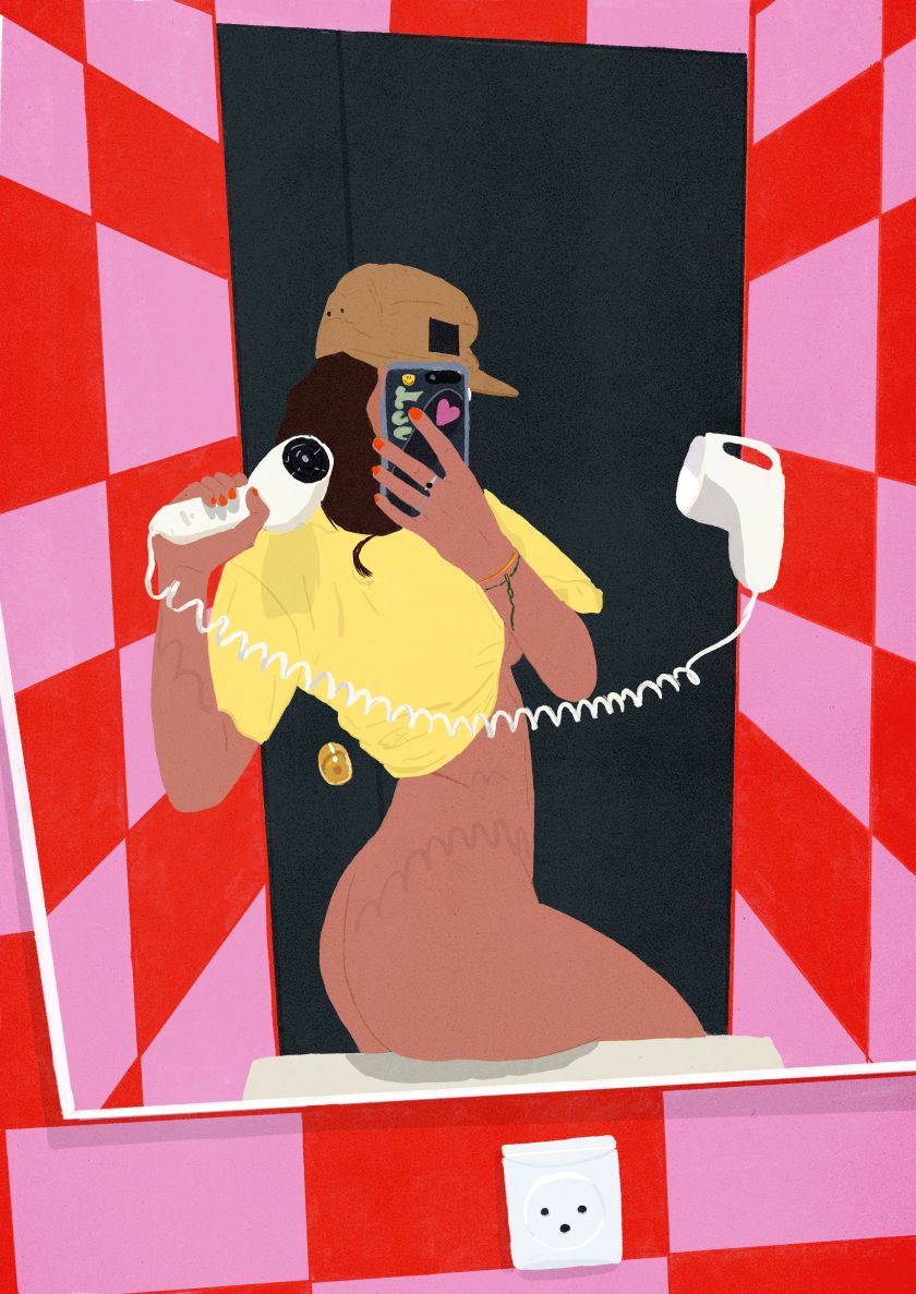 Cookie Moon's paintings of nude selfies are an empowering celebration of beauty