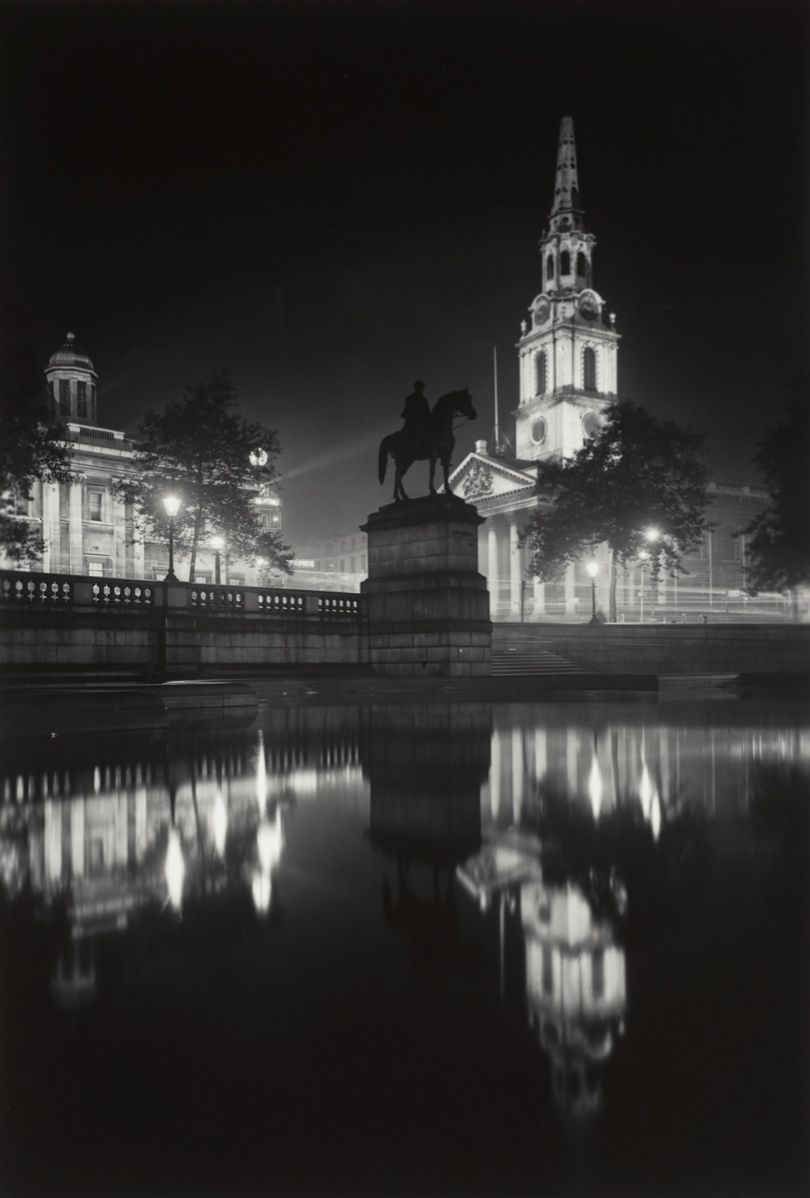 'Trafalgar Square at Night', George Davison Reid © Museum of London
