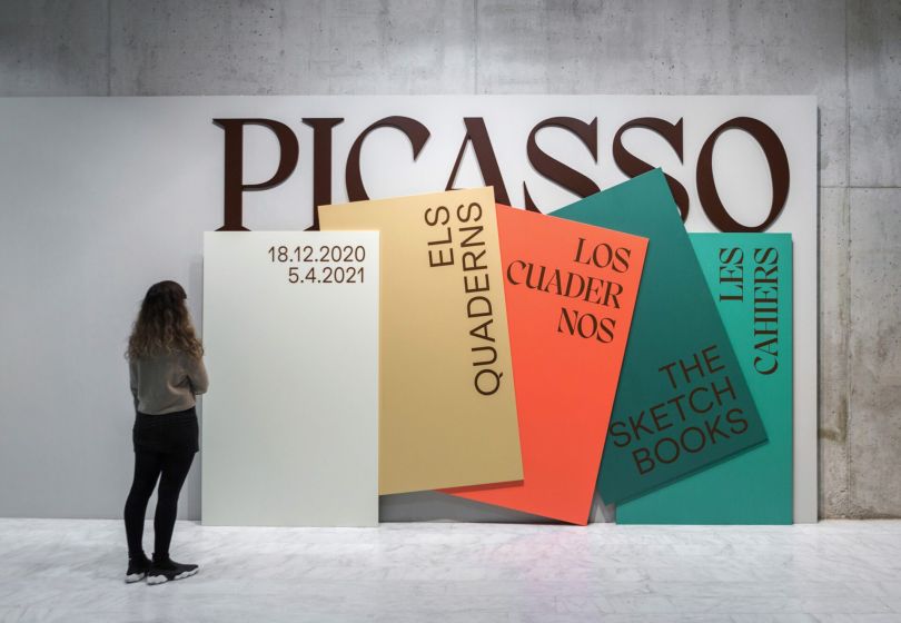 Work by Ara Estudio for Museu Picasso using Pangram Pangram's Migra