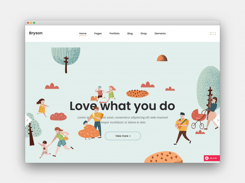 Bryson by Elated Themes for WordPress