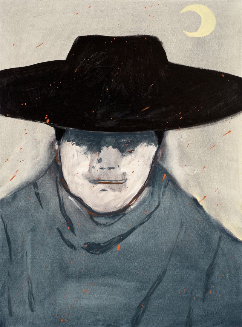 The Messenger, 2018, oil on canvas, 60 x 45 cm