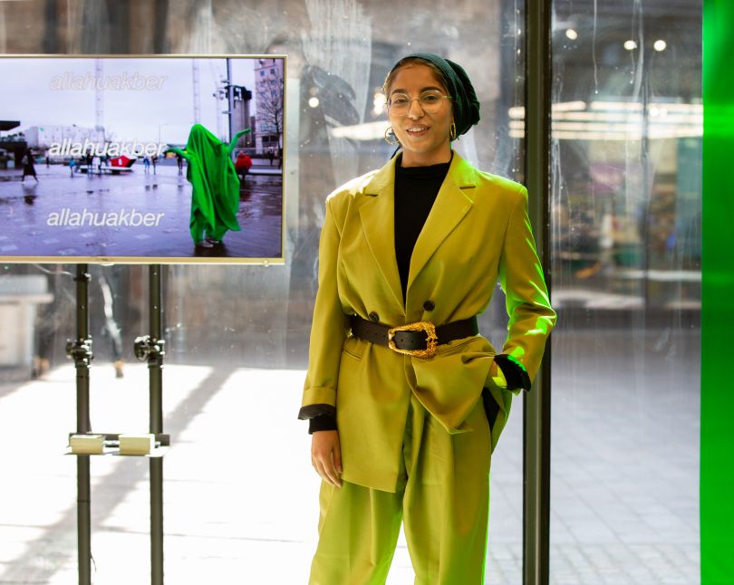 2019 Unilever #Unstereotype Award:  Sara Gulamali, BA Fine Art 3D, ‘Can You See Me, Still?’