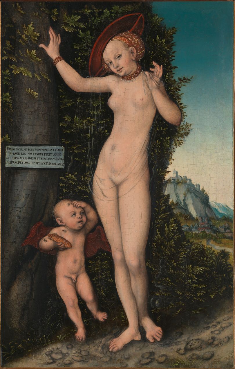 Venus and Cupid, Lucas Cranach the Elder 1529 © The National Gallery, London
