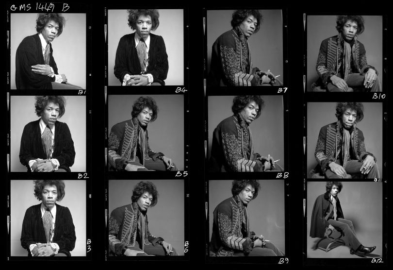Gered Mankowitz, Jimi Hendrix, London 1967, Gelatin silver print, 50.8 x 61 cm, © Gered Mankowitz | Iconic Images