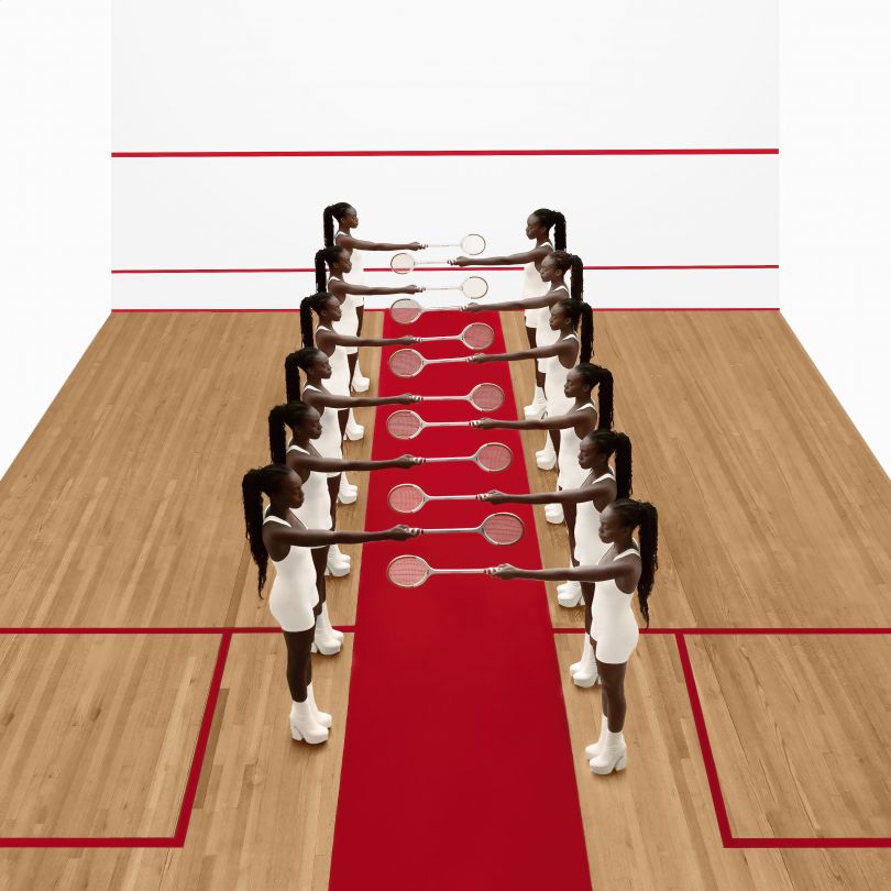 Photographer Brad Partitions takes to the squash courtroom for his subsequent conceptual artwork collection