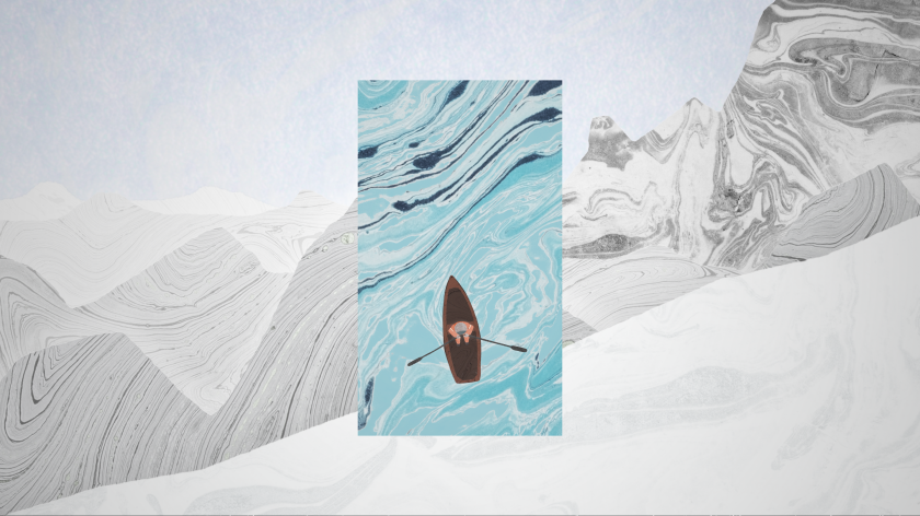Double Solitaire's stop-motion music video made from textured paper is a hypnotic delight