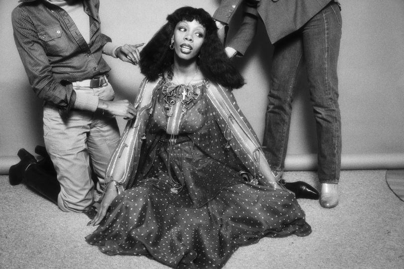 Donna Summer SOUL Newspaper cover-photo session, Los Angeles, 1977 © 2018 Bruce W. Talamon