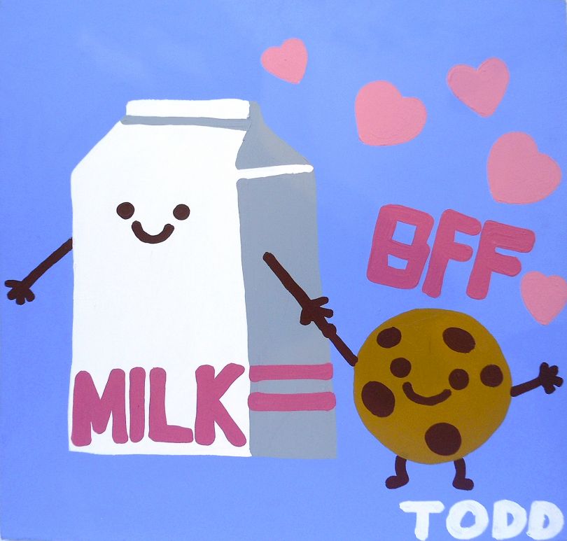 BFF Milk & Cookies | © Todd Goldman