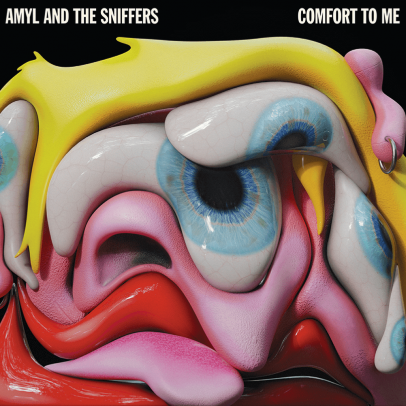 Comfort Me, Amyl and the Sniffers – Artwork by Bráulio Amado